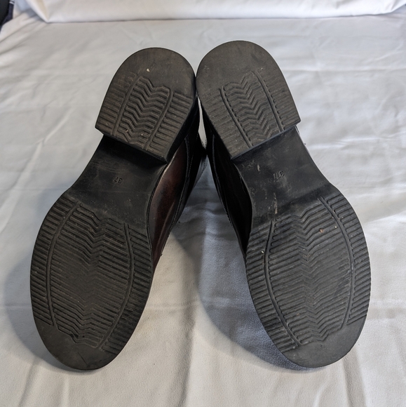 Patent leather lace up ankle boots - Picture 3 of 5